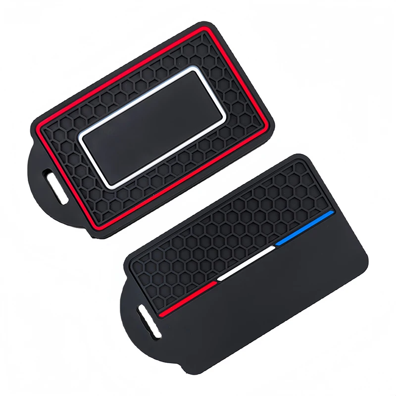 Access Card Case Silicone Card Holder Keychain Key Ring Door Lock Access Tags ID Card Case Keychain Access Card Bag