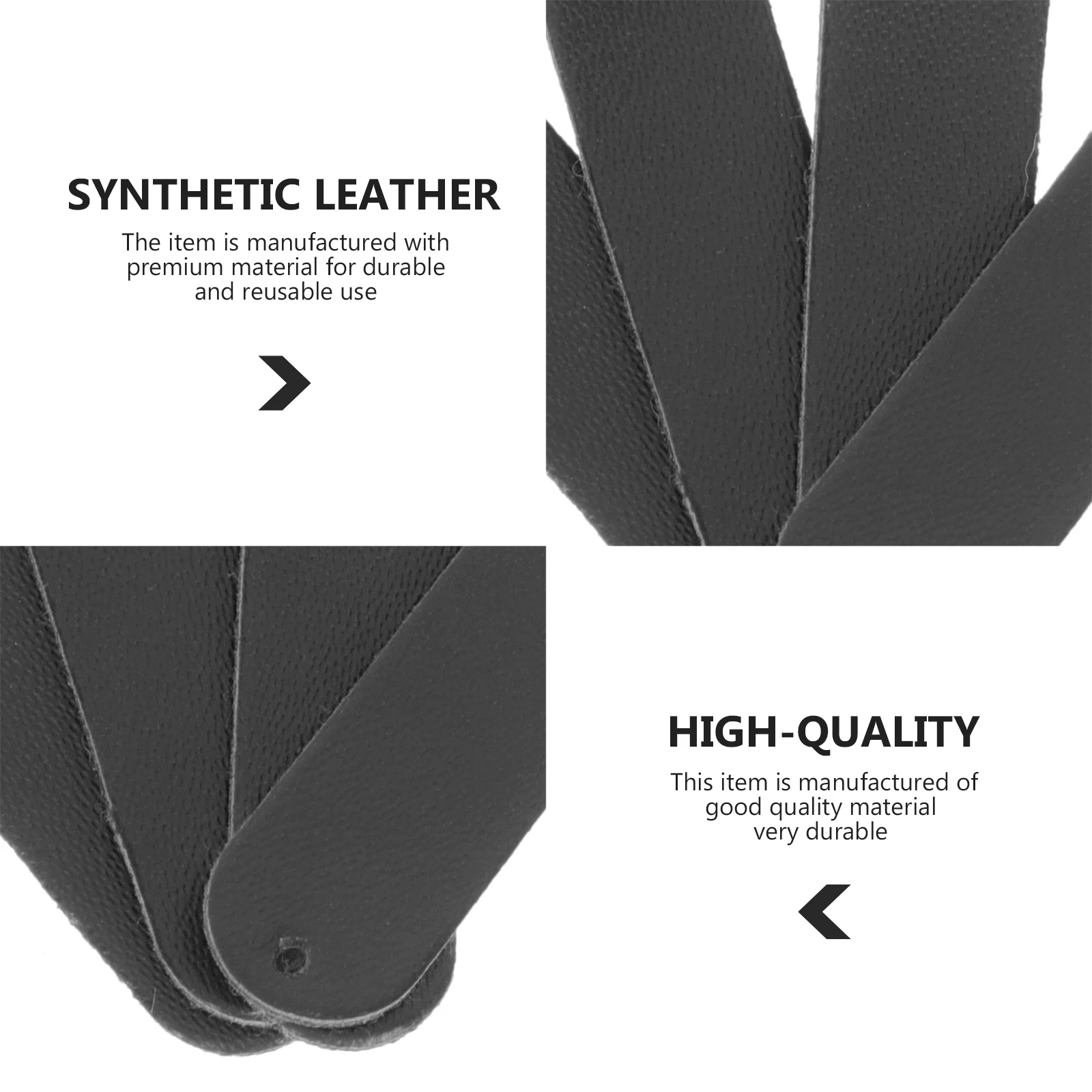 

100Pcs Clothing Hat Indentation Label DIY Tags Embossed Blank Design Reusable Creative Patterns