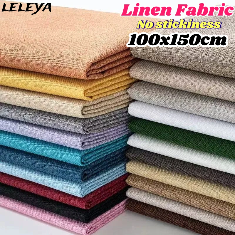 Linen Fabric Repair Patches Mending Patches for Seat Renovation Stool Renewal Bed Head Hole Repair Restora Cloth for Furniture