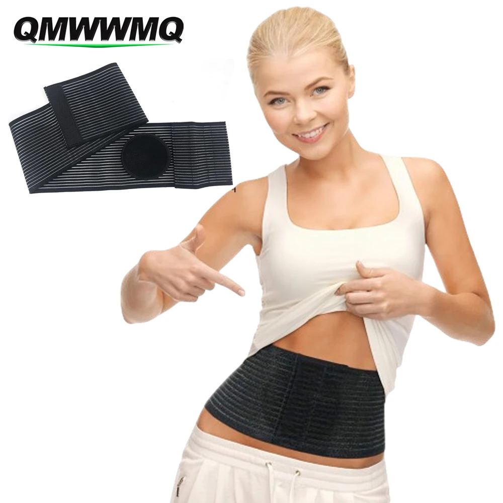 Umbilical Hernia Belt Brace – for Women/Men – Abdominal Hernia Binder for Belly Button Navel Hernia Support, Helps Relieve Pain