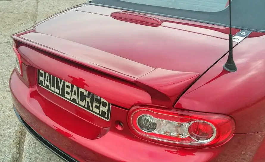 

suitable for MX5 NC Roadster Miata FRP Fiberglass RBK Style Trunk Spoiler Rear Wing