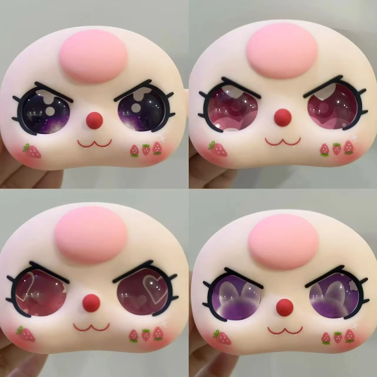 Accessori per benda sull'occhio in vetro fai-da-te per bambole Baby Tre 400 100 Sostituzione degli occhi Face Swap Toy Hobby Accessori per bambole