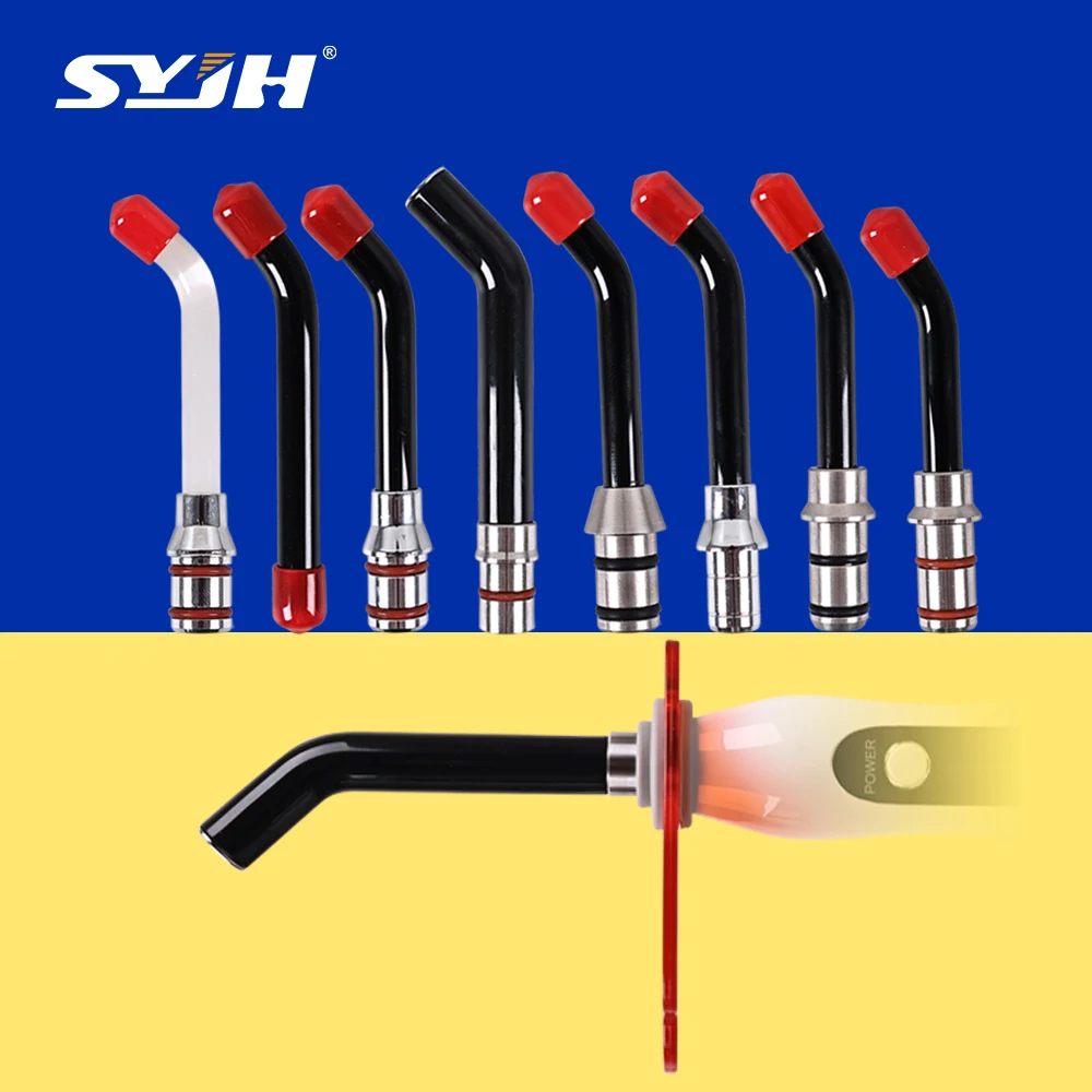 

SYJH Dental LED Curing Light Guide Tips for Dental Photosensitive Lamp Optical Fiber Rod Tips Universal Use Cure Light Accessory