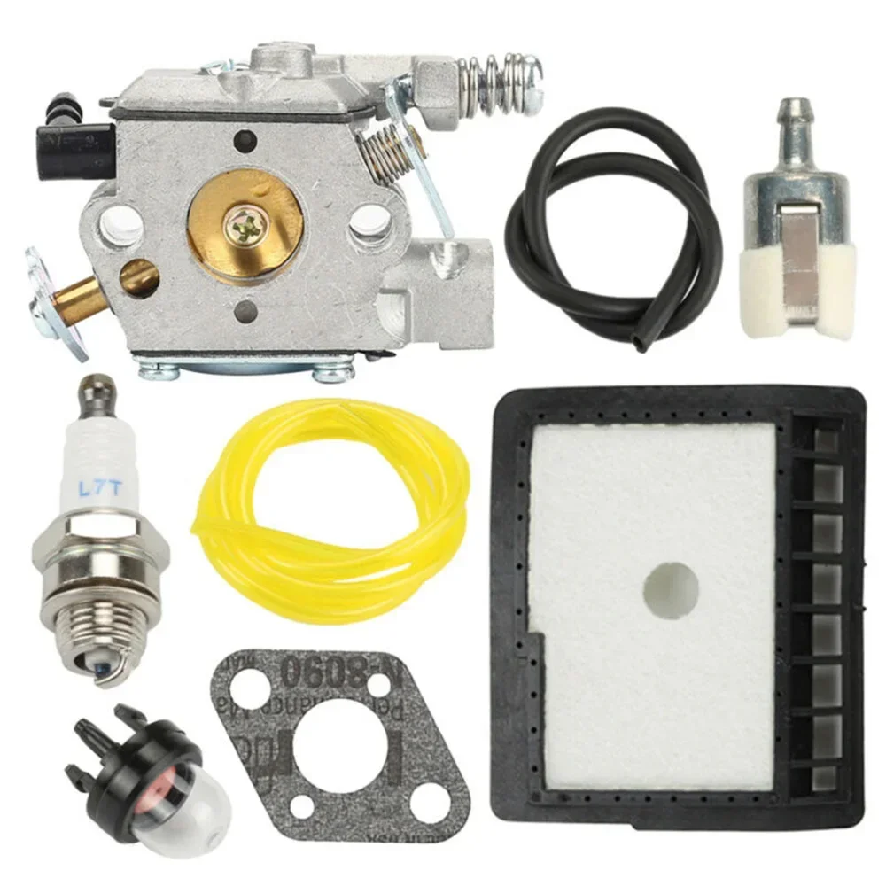 Conjunto de Carburador para Motosserra Echo Cs3000 Cs3400 a 021000231 um 021000760 para Wt5891 Wt402 Kit de Linha de Combustível de Vela de Ignição Carb 1