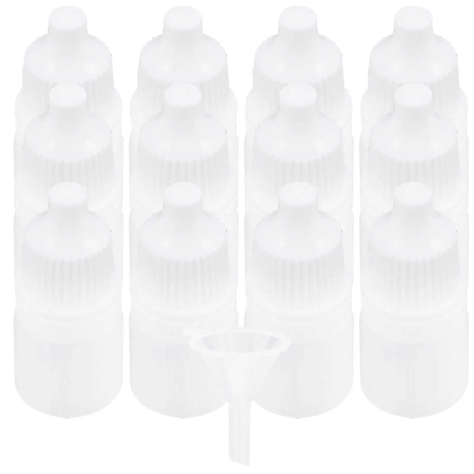 12 pz Bottiglie Contagocce 3 Ml Plastica Riutilizzabile Riutilizzabile Piccolo Contagocce Liquido Portatile Per Olio Essenziale Gocce Per Gli Occhi Pigmento Salino