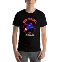 Gatchaman G Force God Phoenix Aircraft T-Shirt man t shirts cotton t shirts for man graphic tees man t shirt cotton T-Shirt