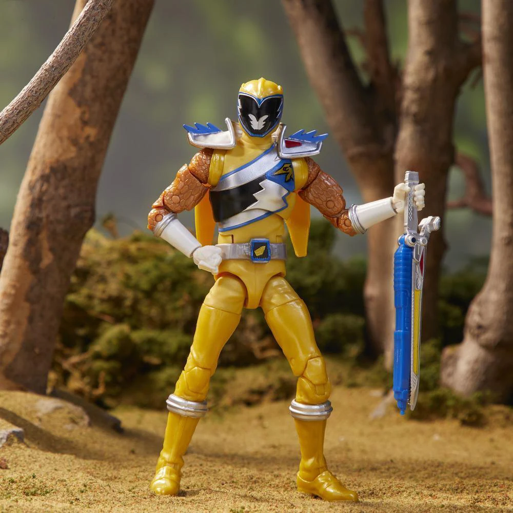 [在庫あり] ハスブロ パワーレンジャー ライトニング コレクション ディノ チャージ ゴールド レンジャー エクセレント 6 インチ スケール アクション フィギュア モデル おもちゃ