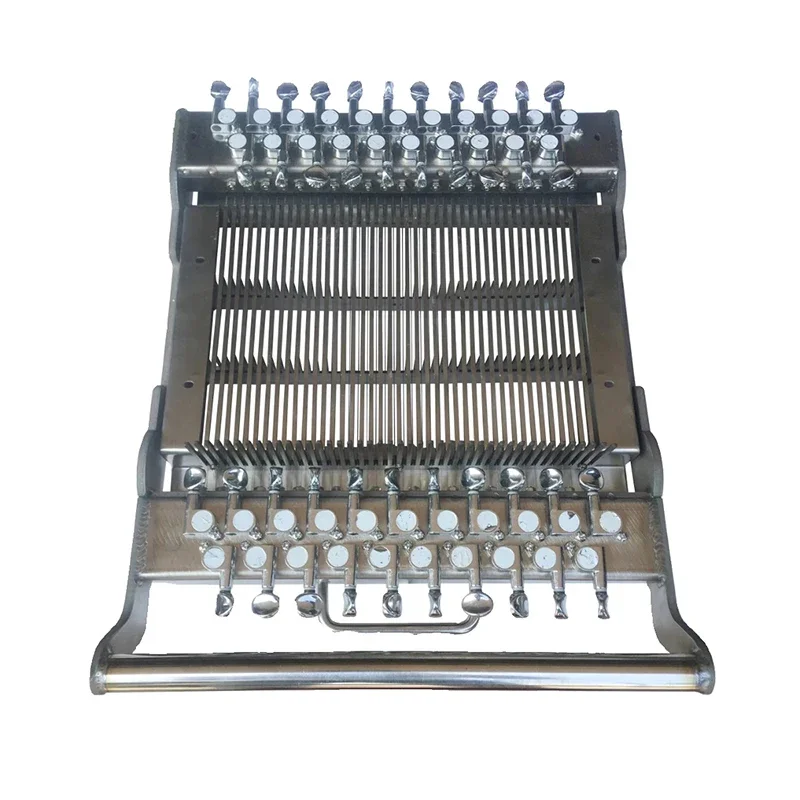 太いステンレス鋼の丸い手動フィラメントカッター,豆腐生ゼリーランチョン肉ハムソーセージ用の鋼線スライサー