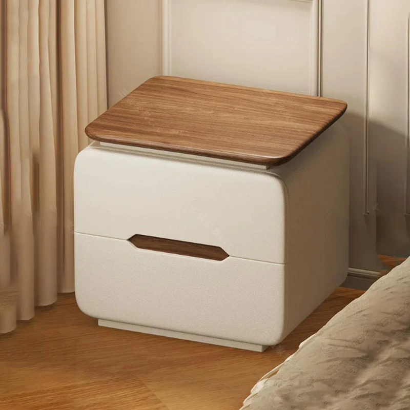 Modern Vintage Nightstand Nordic Luxury Storage Aesthetic Trendy Display Nightstand Mesita De Noche Bedroom Furniture