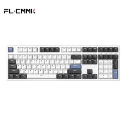FL·ESPORTS GP108 Mechanical Keyboard 108 Keys RGB Hot Swap Three-Mode 2.4G Wireless Bluetooth Wired for Win/Mac/iPad