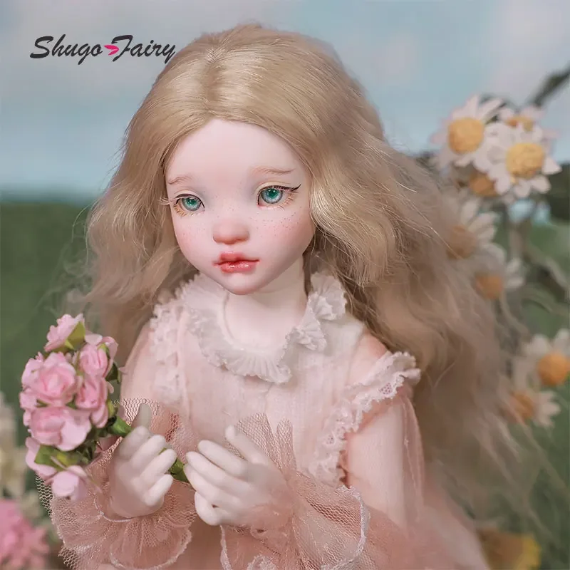 Luella Bjd Doll 1/4 Immature Face Lazy Style Princess Toys Resin Ball Jointed Dolls Fullset Art Collection Oueneifs Shugafairy