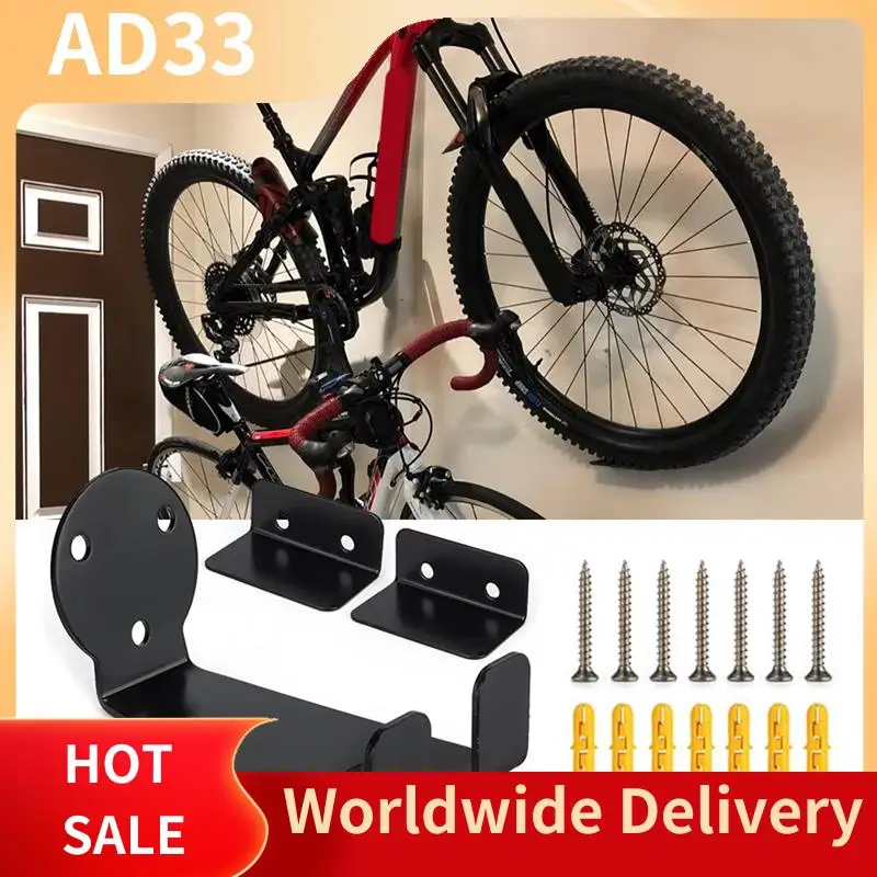 Lightweight Heavy Duty Bike Wall Hook For Mountain Bike, Bicycle Holder Stand Hanger With Reinforced Display Rack - view 4