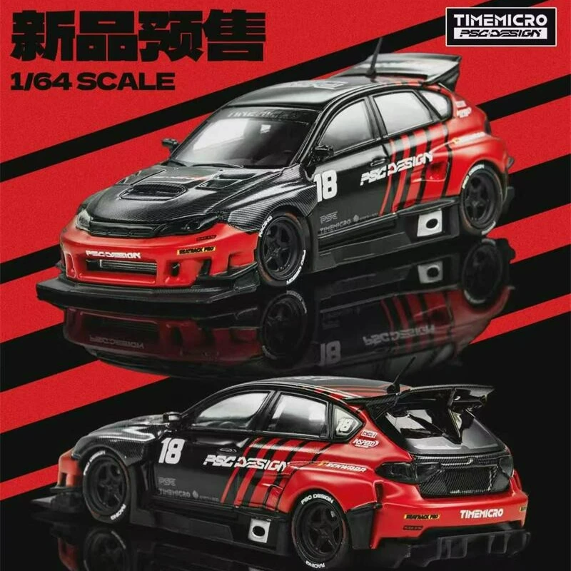 [PreSale] TIME MICRO X PSC 1:64 R34  / Impreza Diecast Model Car