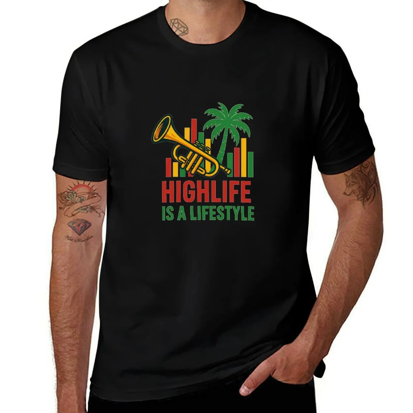 

Highlife Is A Lifestyle T-Shirt anime shirt anime t shirts customizeds basketball graphic tees mens t shirts pack
