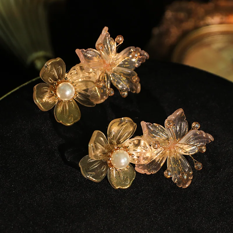 جديد الصينية نخب دعوى غطاء الرأس الزفاف الزفاف Xiuhe الملابس إكسسوارات الشعر بسيط شيونغسام العتيقة مشبك شعر المرأة الجديدة