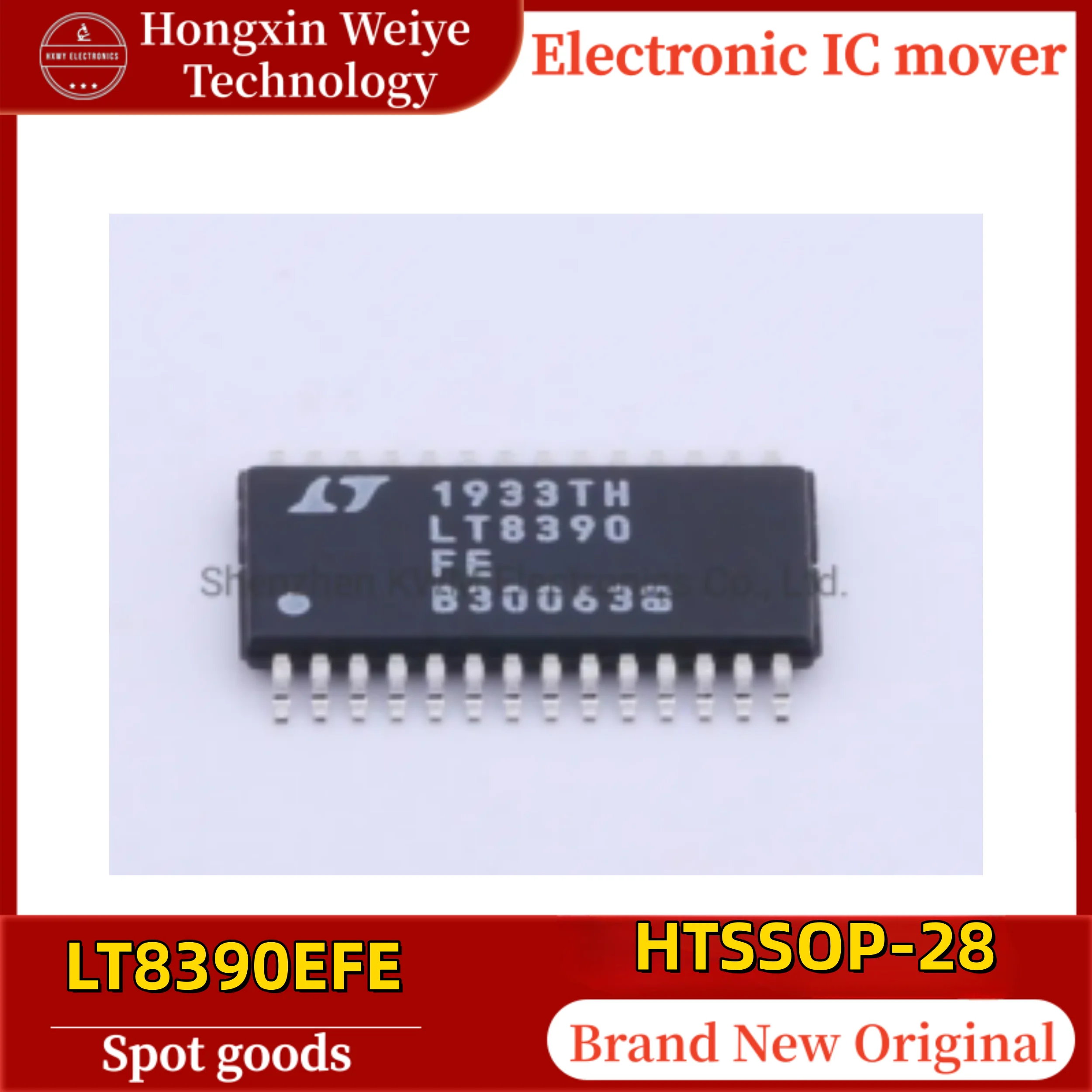 (1/5 pieces) LT8390EFE HTSSOP-28 4V~60V 630kHz Buck-Boost DC-DC Power Management IC Original Brand New In Stock Fast Shipping