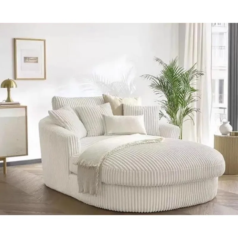 French light luxury concubine chair modern American small apartment living room single sofa bed, bedroom recliner beauty