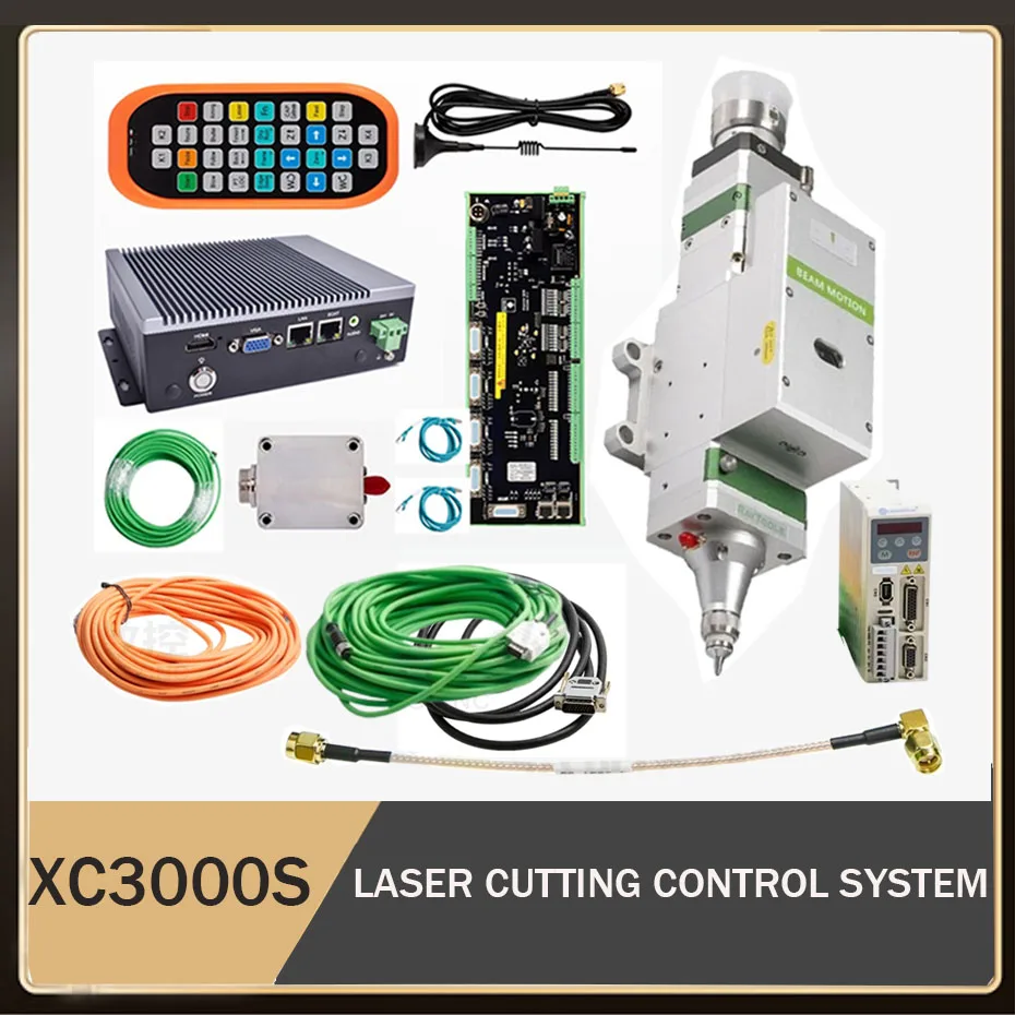 

Лазерный станок Raytools XC3000S Pulse/EtherCAT для резки металла с системой управления + автоматическая лазерная режущая головка BM110 3.3кВт