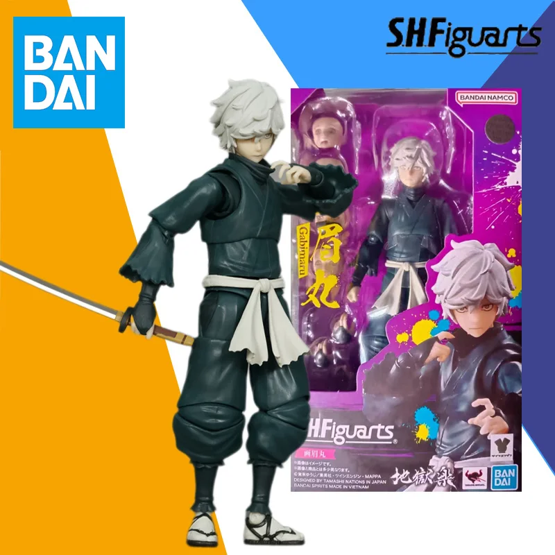 

In Stock Bandai Original S.H.Figuarts Hell's Paradise Gabimaru Anime Action Figure Model Finished Toy Gift for Children kid