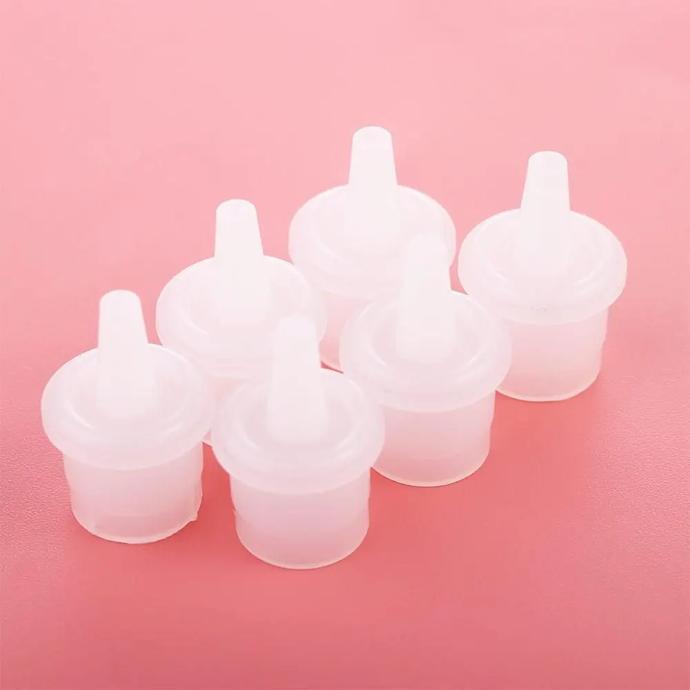 Eyelash Glue Bottle Plug, Adhesive Cup, Nozzle Glue Bottle, Cap Stopper, Blocking Needle Holder, Acessório de maquiagem