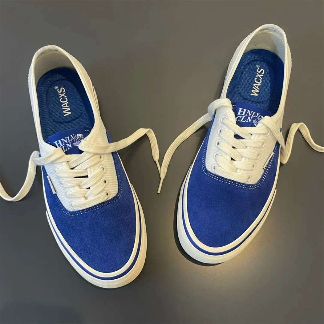 blue‑white-suede-canvas-skate-shoes-unisex-summer-breathable-anti‑slip-wear‑resistant-fashion-casual-sneakers