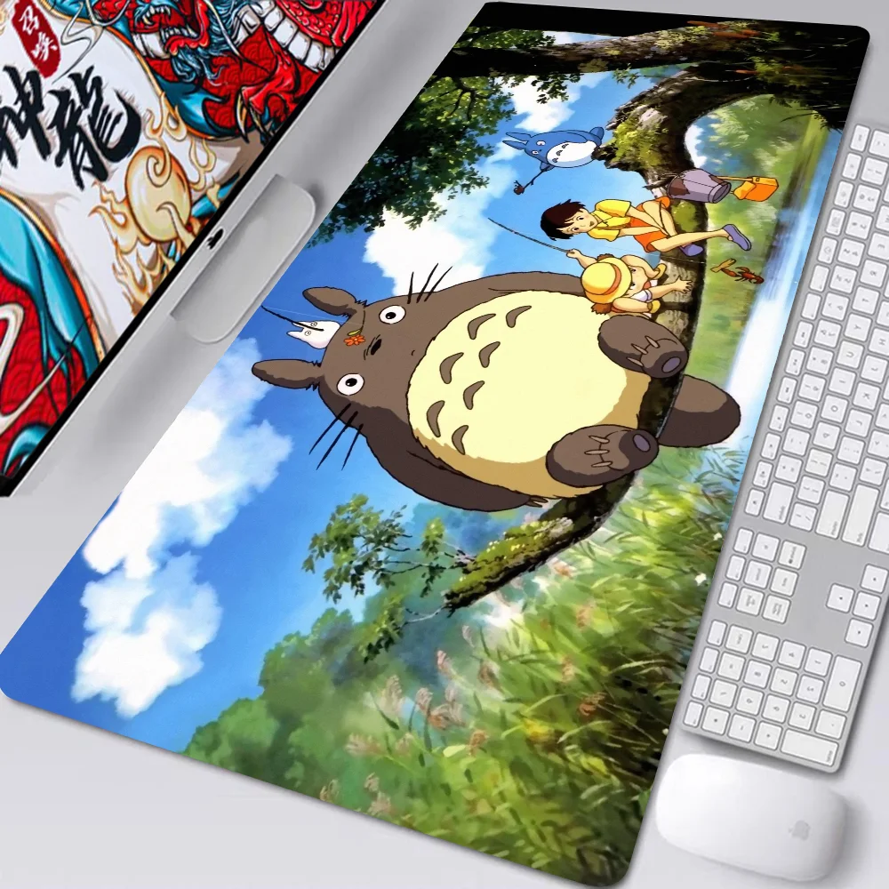 

1pc My Neighbor Totoro Floor Mat Mouse Mat Desk Mat With Pad Gaming Accessories Prime Gaming XXL Keyboard Pad Padding Mat