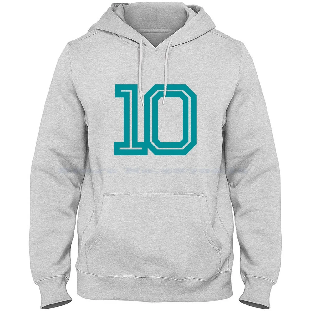 Hill 10 In Aqua 100% Cotton Hoodie T Shirt Tyreek Hill Dolphins Champion Jaylen Waddle Dan Marino Cheetah Tyreek Hill Lovers