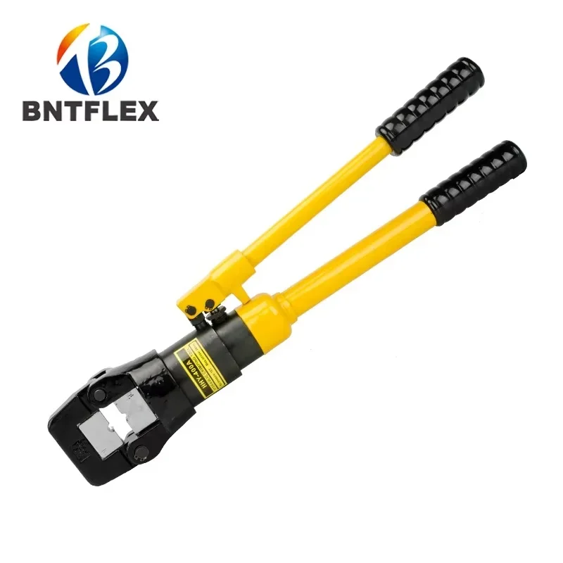 

16 Ton Hydraulic Clamp Crimping Tool HHY-400A Thick Mold 16-400mm2 Manual Cable Wire Crimping Pliers Rubber Making Machinery