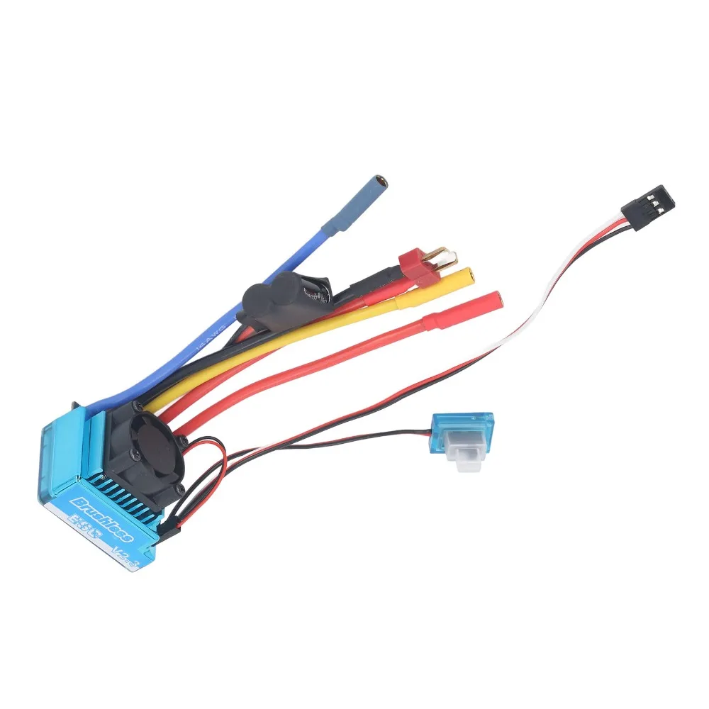 Durable 80A Brushless ESC Waterproof Aluminum Alloy Electronic Speed Controller RC Brushless ESC For RC Boat