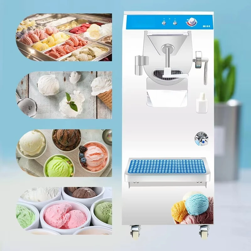 MEHEN M10E Gelato-Maschine Preis Ersatzteile Harteis-Maschine Eiscreme-Batch-Freezer mit Display