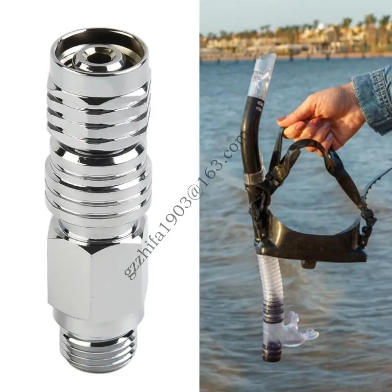 

Scubas Diving Adapter Male 9/16 to Female 9/16 Underwater Connector Interfaces .A5KC
