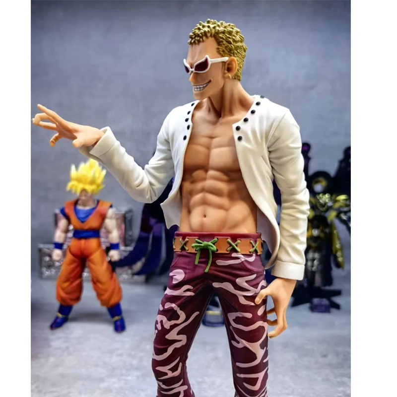 BANDAI DXF Anime ONE PIECE Donquixote Doflamingo Vol.17 Action Figures Desktop Ornaments Model Hobbies Collectibles