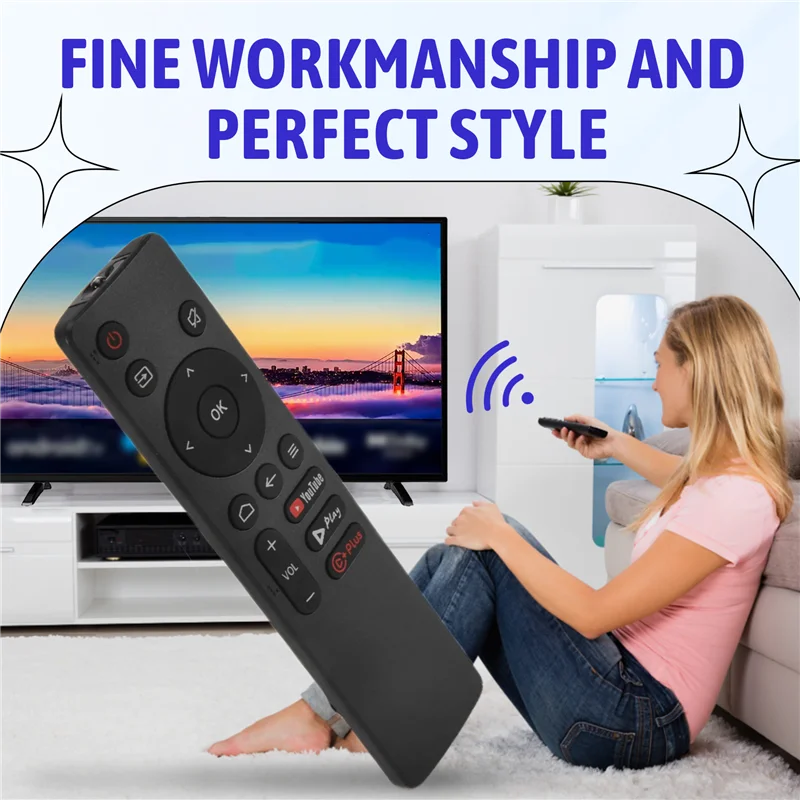 Sostituisci il telecomando in plastica per il telecomando Skyworth COOCAA Remote Control-A86G