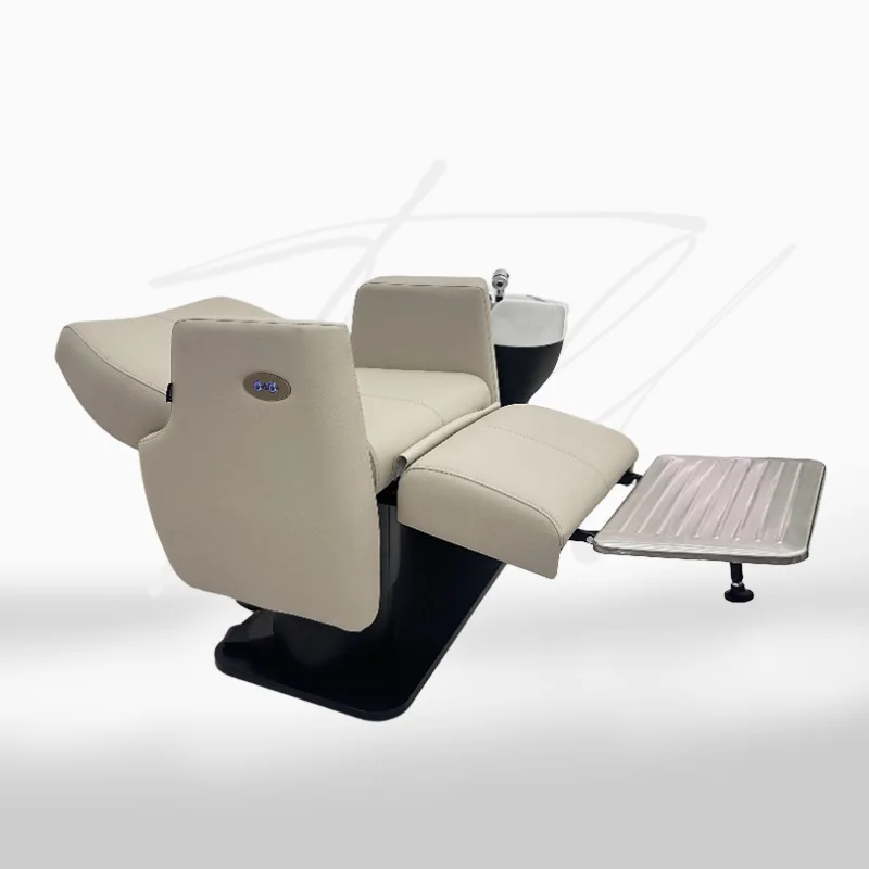 Hair Washing Bed, Ceramic Basin, Semi Sleeping Japanese Style Hair Washing Bed, Exclusively for Hair Salons and Hair Salons