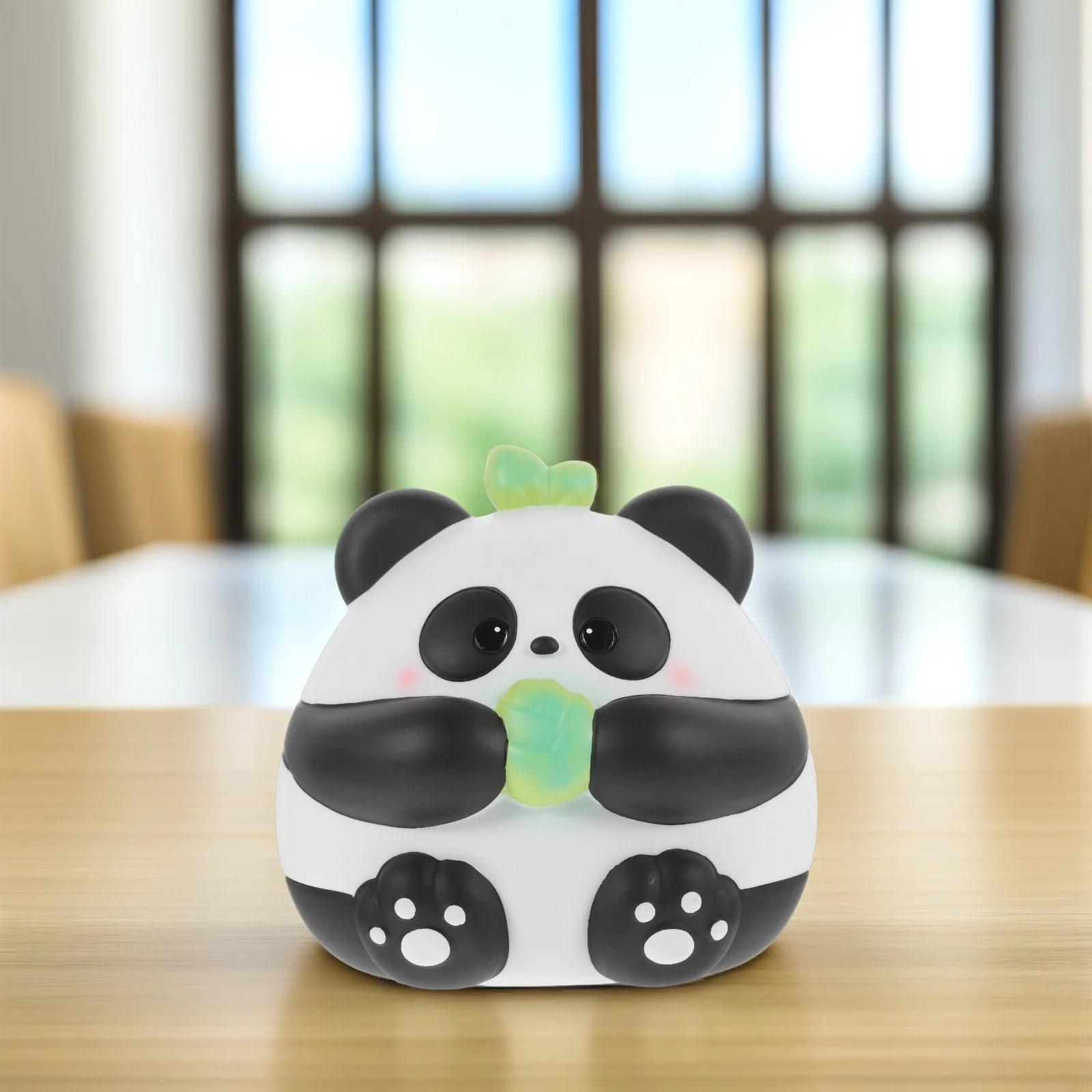 

Adorable Panda Modelling Piggy Bank Desktop Saving Pot Novelty Coin Holder Lovely Room Decor Piggy Bank Safe Money Saving Box