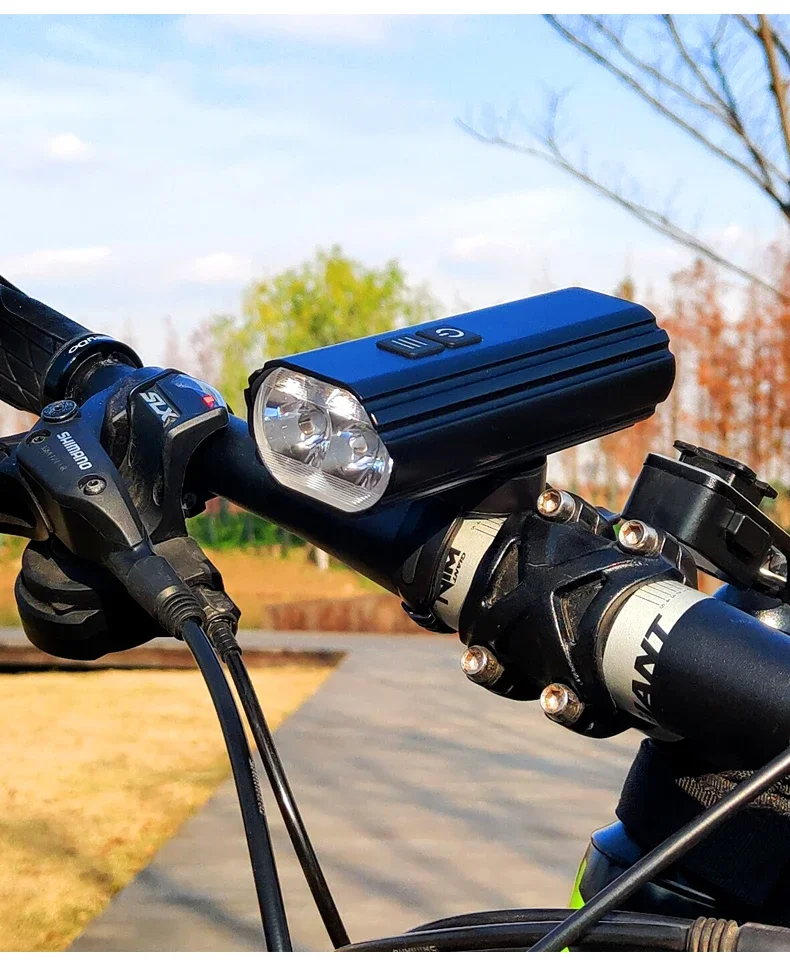 Farol dianteiro de bicicleta recarregável EasyDo para bicicleta elétrica