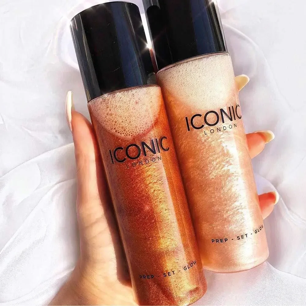 Bronzer Highlighter Liquid Setting Spray beleuchten des Gesicht schimmern lang anhaltende Aufhellung Glow Face Glow Highlighter Make-up Gesicht