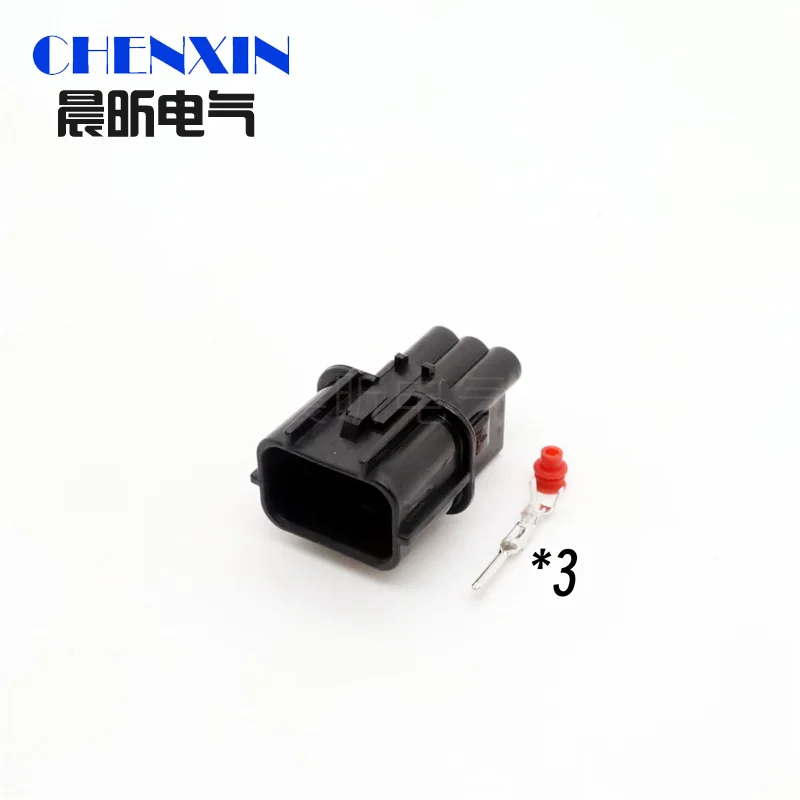 

Car accessory 1 Set 3 Pin Auto Waterproof Connector brake stop light plug Auto Sensor Plug HP405-03021 HP401-03020