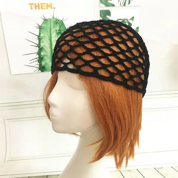 Sweet Versatile Hollow Flower Baotou Hat Women's Spring Summer Thin Fashion Crochet Knitted Pullover Hat Wool Hat