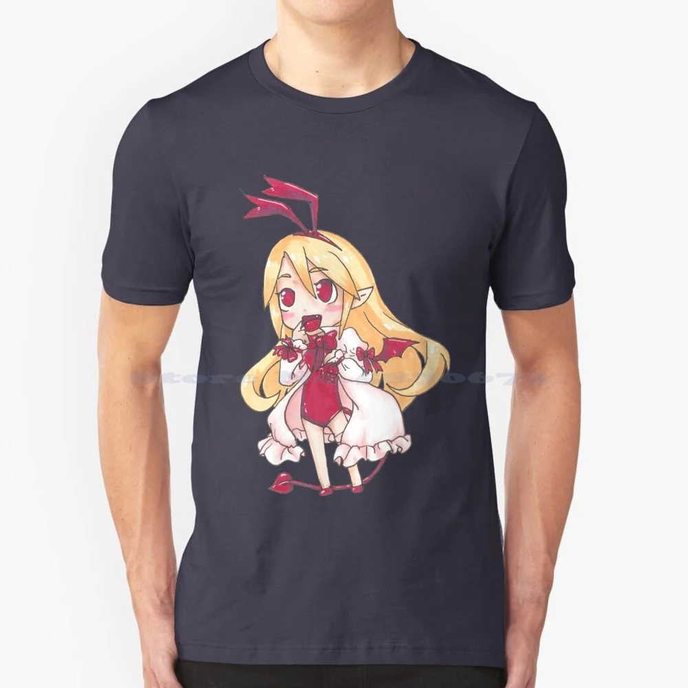 Flonne футболка из 100% хлопка, Flonne Disgaea Angel Demon Devil