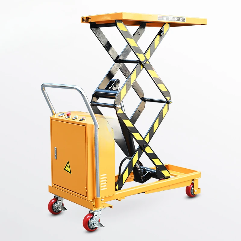 

Electric lifting platform car Small electric hydraulic lifting platform mobile scissors