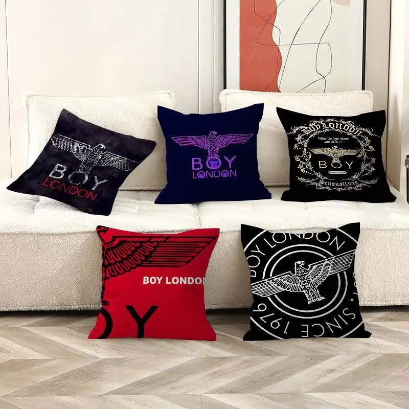 Classic B-Boy L-London Logo Pillow Gifts Home Office Furnishings Bedroom Sofa Car Cushion Cover case 45x45cm