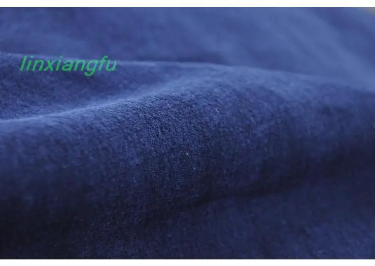 Walnut cloth, handmade plant indigo dyed rough suede texture cloth, a new product with texture of grass and wood dyed fabric.