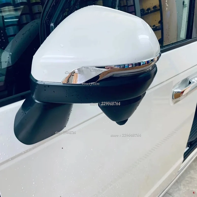 For Honda Stepwgn Spada 2022 2023 ABS Chrome Car Exterior Rearview Rear View Mirror Strips Trim Cover Accessories styling