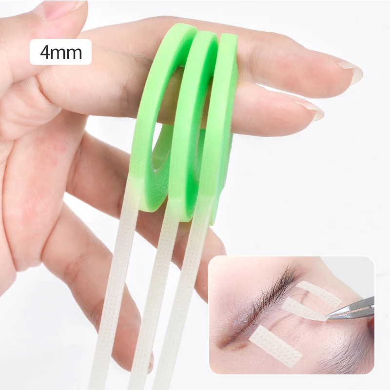 Micropore Lash Tape voor wimperverlenging Ademend Gemakkelijk te scheuren Medische wimpers Tape Enten Ooglapje voor schoonheidsmake-uptools