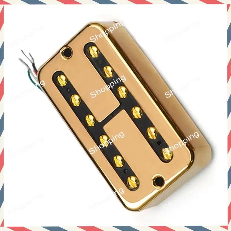 A44m captadores guitarra elétrica pescoço + ponte captador kit para tv jones estilo peças de guitarra 50mm