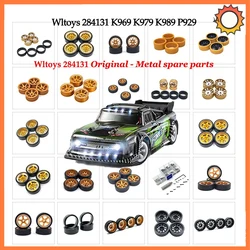 4PCS\SET Replacement Rubber Wheel Tires for1/28 Wltoys 284131 K969 K979 K989 P929 RC Car Off-Road Buggy Truck Car Upgrade Parts