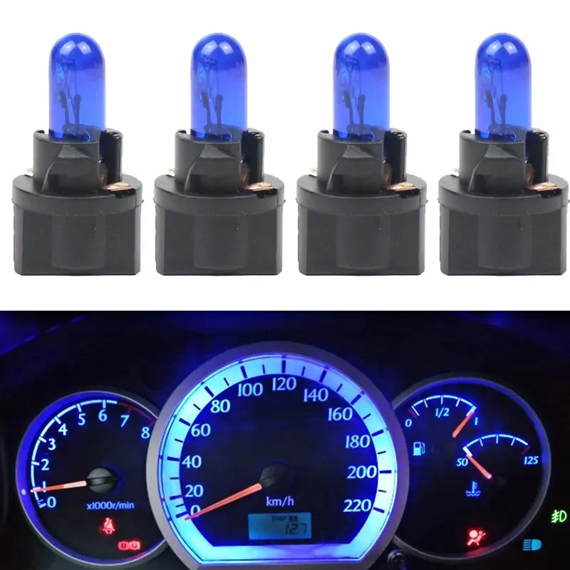 1/5/10 sztuk T5 LED światła samochodowe samochody dioda elektroluminescencyjna wskaźnik przyrządów deska rozdzielcza żarówki 12v/24v Auto lampa wewnętrzna