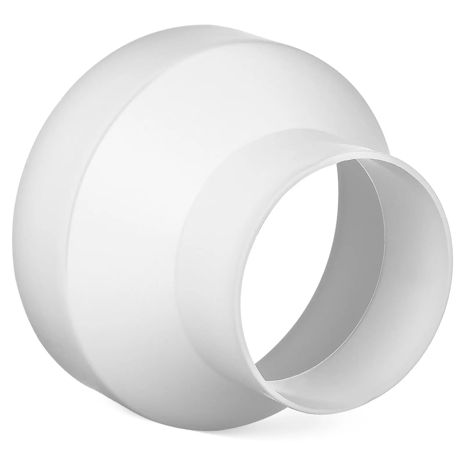 

Пластиковый конический переходник для воздуховодов с 6 на 4 дюйма, адаптер для вентиляции, для повышения эффективности воздушного потока, соединитель для воздуховодов, редуктор для вытяжки