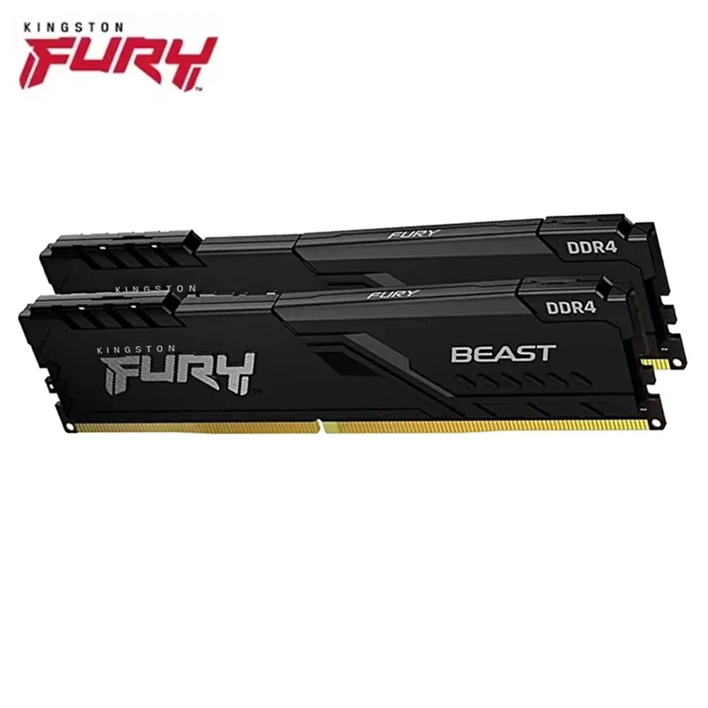 Kingston Fury Beast DDR4 4GB 8GB 16GB KIT 320MHz 2666MHz 2400MHz